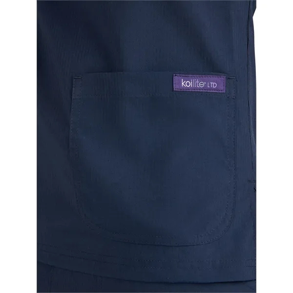 koi - Lite - Women's Four-Pocket Ombre Zipper Neck Limite... - koi - Lite - Women's Four-Pocket Ombre Zipper Neck Limite... - Image 5 of 6