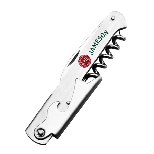 Stainless Steel Wine Bottle Openers - Stainless Steel Wine Bottle Openers - Image 0 of 1