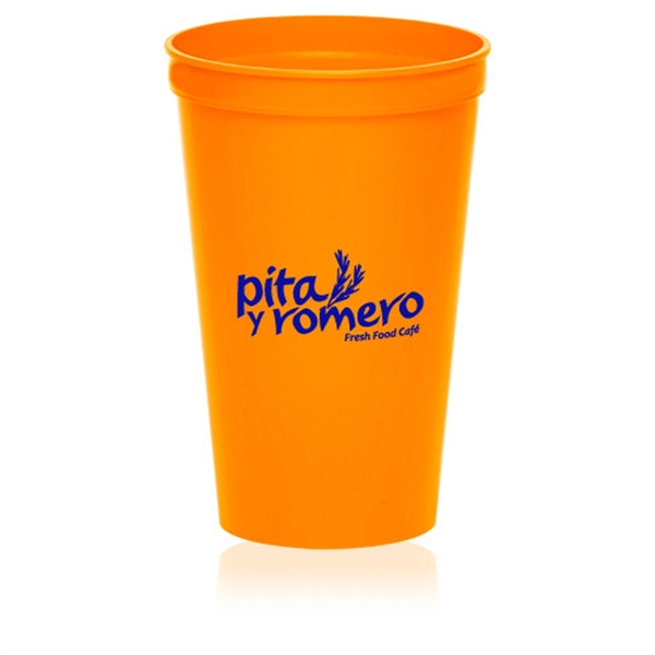 22 oz. Plastic Stadium Cup - 22 oz. Plastic Stadium Cup - Image 12 of 23