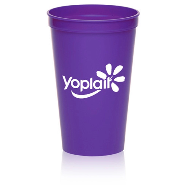 22 oz. Plastic Stadium Cup - 22 oz. Plastic Stadium Cup - Image 13 of 23