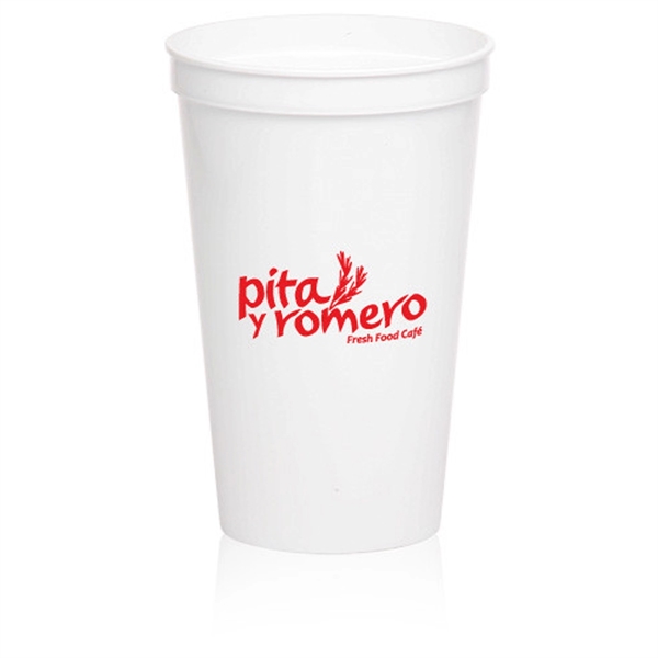 22 oz. Plastic Stadium Cup - 22 oz. Plastic Stadium Cup - Image 21 of 23