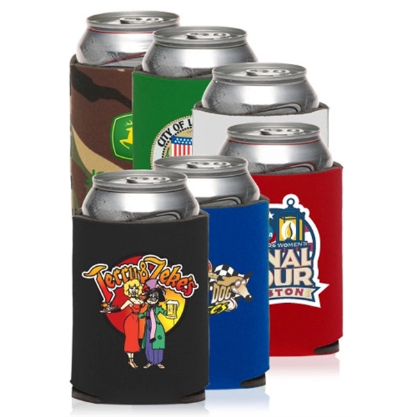 Full Color Budget Collapsible Can Coolers - Full Color Budget Collapsible Can Coolers - Image 0 of 20