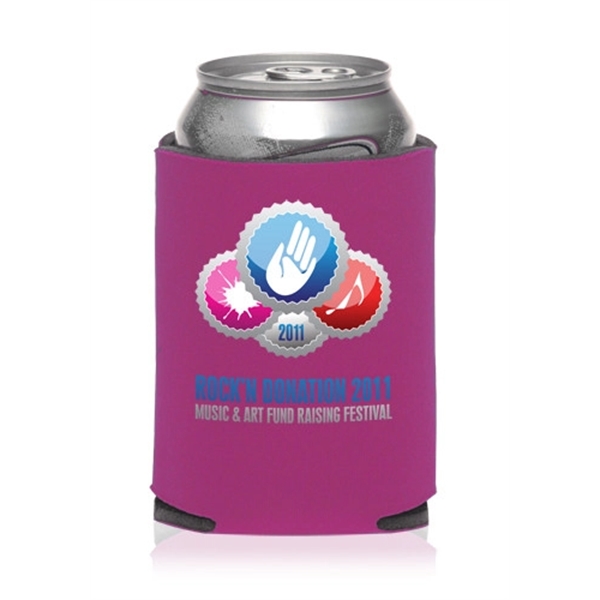 Full Color Budget Collapsible Can Coolers - Full Color Budget Collapsible Can Coolers - Image 4 of 20