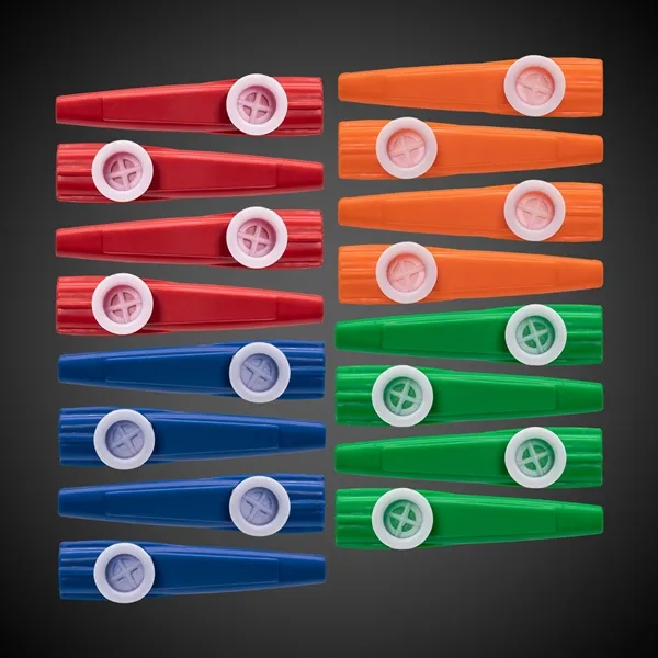 3 1/2" Assorted Single Color Party Kazoos - 3 1/2" Assorted Single Color Party Kazoos - Image 2 of 5