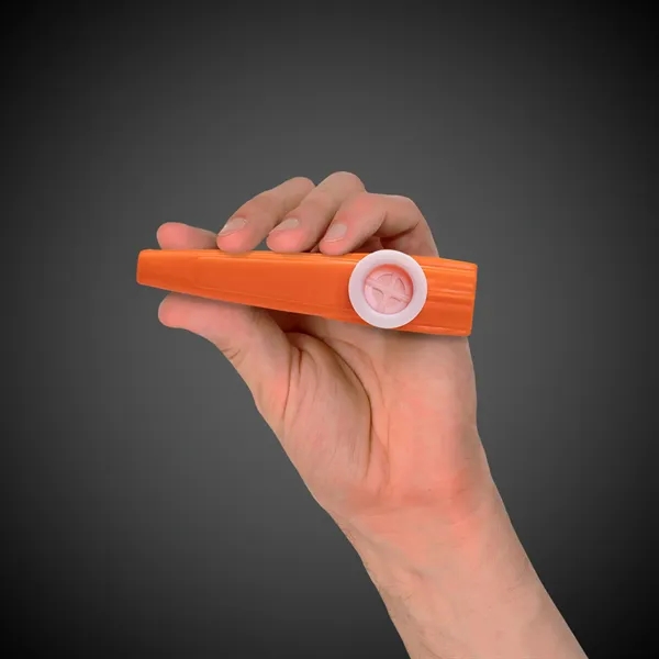 3 1/2" Orange Plastic Kazoo - 3 1/2" Orange Plastic Kazoo - Image 2 of 8