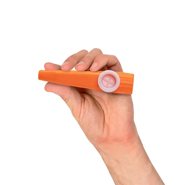 3 1/2" Orange Plastic Kazoo - 3 1/2" Orange Plastic Kazoo - Image 3 of 8