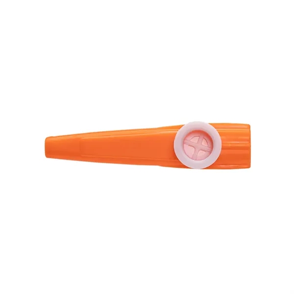 3 1/2" Orange Plastic Kazoo - 3 1/2" Orange Plastic Kazoo - Image 6 of 8