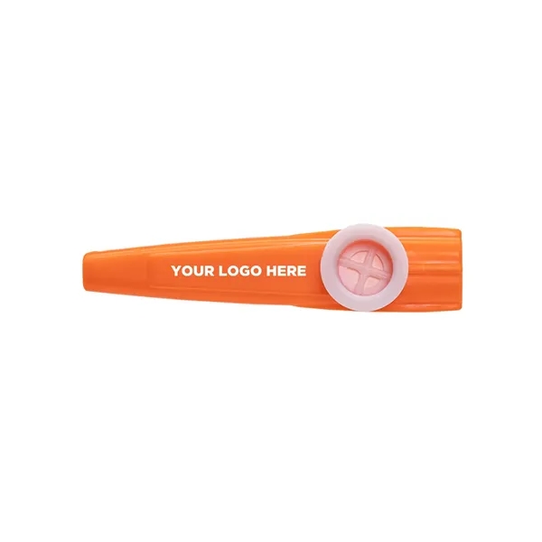 3 1/2" Orange Plastic Kazoo - 3 1/2" Orange Plastic Kazoo - Image 7 of 8