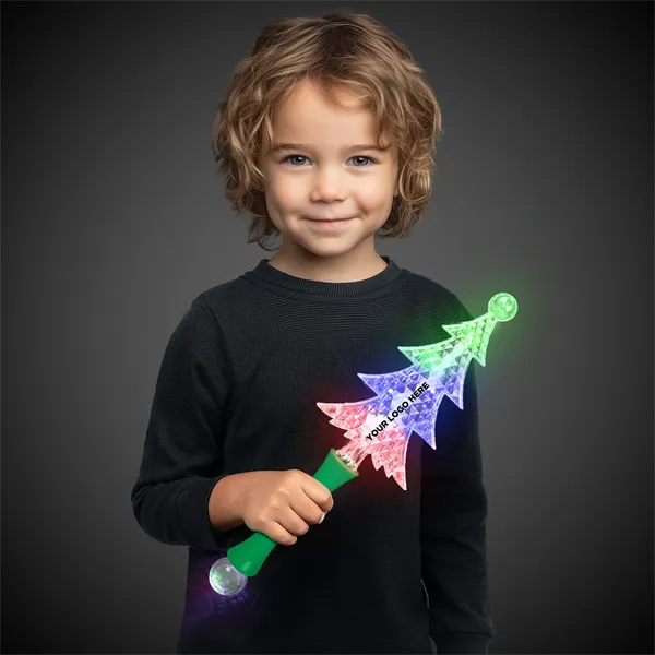 LED Christmas Tree Wand - LED Christmas Tree Wand - Image 0 of 5