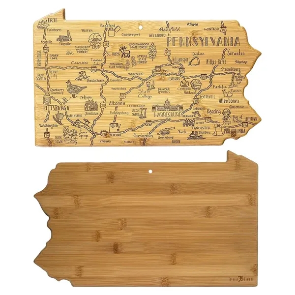 U.S. Destination Bamboo Cutting and Serving Boards - U.S. Destination Bamboo Cutting and Serving Boards - Image 2 of 12