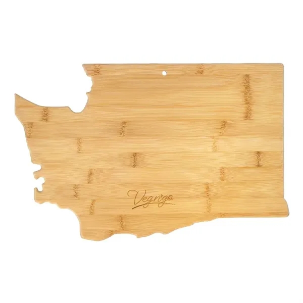 U.S. State Shaped Bamboo Cutting and Serving Boards - U.S. State Shaped Bamboo Cutting and Serving Boards - Image 2 of 26