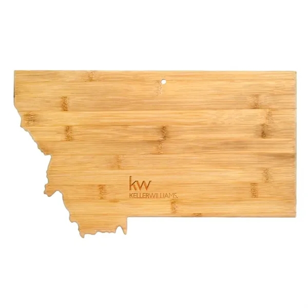 U.S. State Shaped Bamboo Cutting and Serving Boards - U.S. State Shaped Bamboo Cutting and Serving Boards - Image 5 of 26