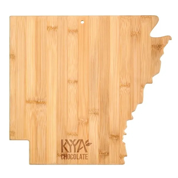 U.S. State Shaped Bamboo Cutting and Serving Boards - U.S. State Shaped Bamboo Cutting and Serving Boards - Image 10 of 26