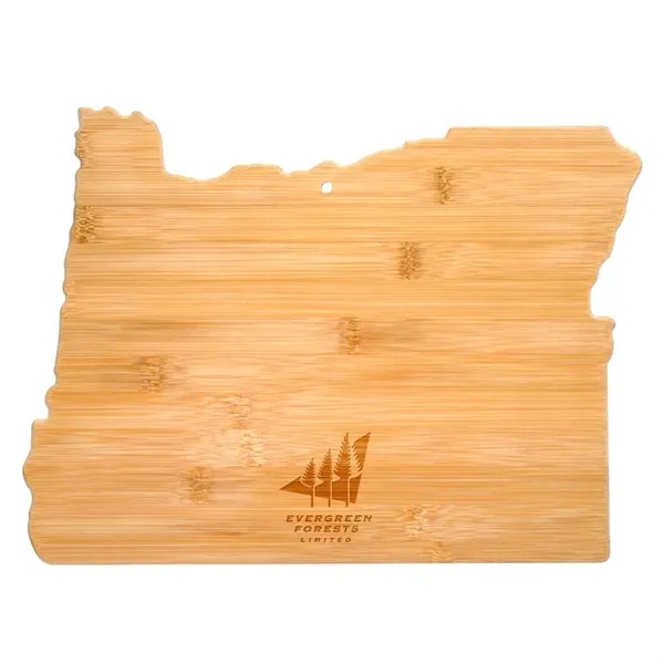 U.S. State Shaped Bamboo Cutting and Serving Boards - U.S. State Shaped Bamboo Cutting and Serving Boards - Image 12 of 26