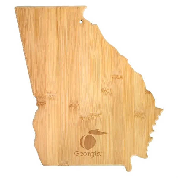 U.S. State Shaped Bamboo Cutting and Serving Boards - U.S. State Shaped Bamboo Cutting and Serving Boards - Image 19 of 26
