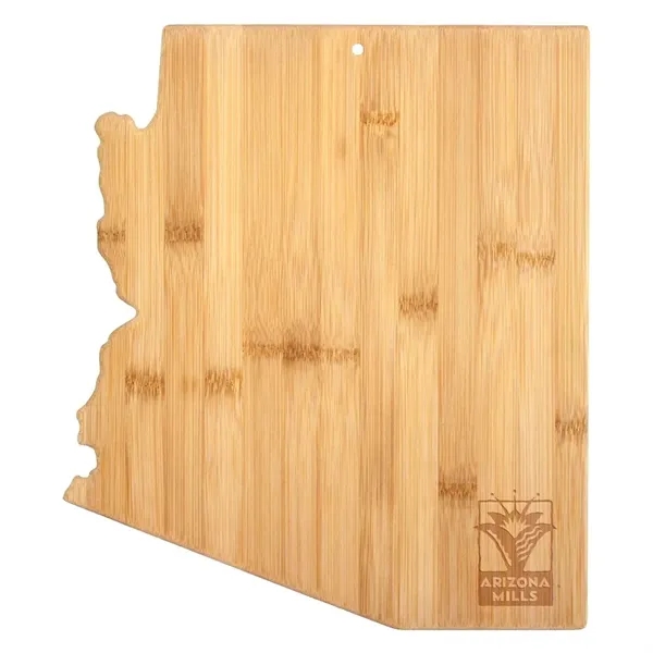 U.S. State Shaped Bamboo Cutting and Serving Boards - U.S. State Shaped Bamboo Cutting and Serving Boards - Image 21 of 26