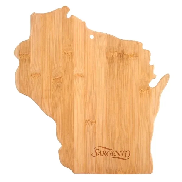 U.S. State Shaped Bamboo Cutting and Serving Boards - U.S. State Shaped Bamboo Cutting and Serving Boards - Image 24 of 26