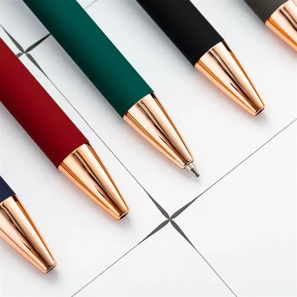 Luxury Ellipse Softy Pen w/Stylus - Laser Engraved - Luxury Ellipse Softy Pen w/Stylus - Laser Engraved - Image 1 of 6