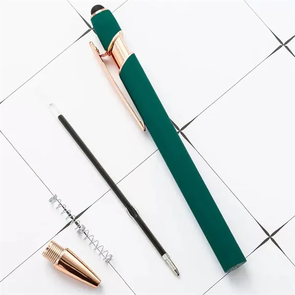 Luxury Ellipse Softy Pen w/Stylus - Laser Engraved - Luxury Ellipse Softy Pen w/Stylus - Laser Engraved - Image 3 of 6