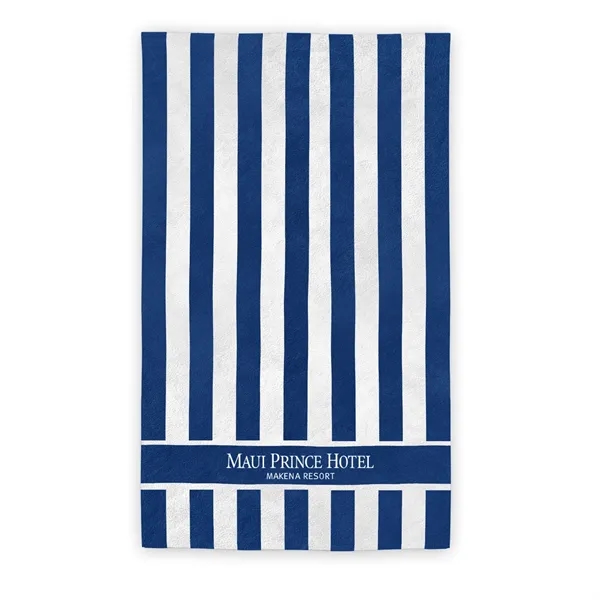 Double Sided Cabana Stripe Beach Towel - Double Sided Cabana Stripe Beach Towel - Image 0 of 9