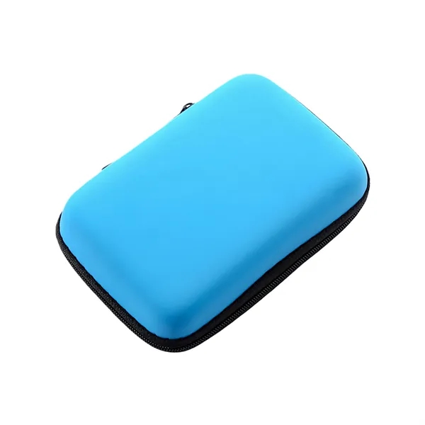 Square Earbud Cable Travel Storage Case - Square Earbud Cable Travel Storage Case - Image 4 of 9