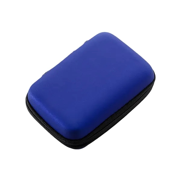 Square Earbud Cable Travel Storage Case - Square Earbud Cable Travel Storage Case - Image 6 of 9