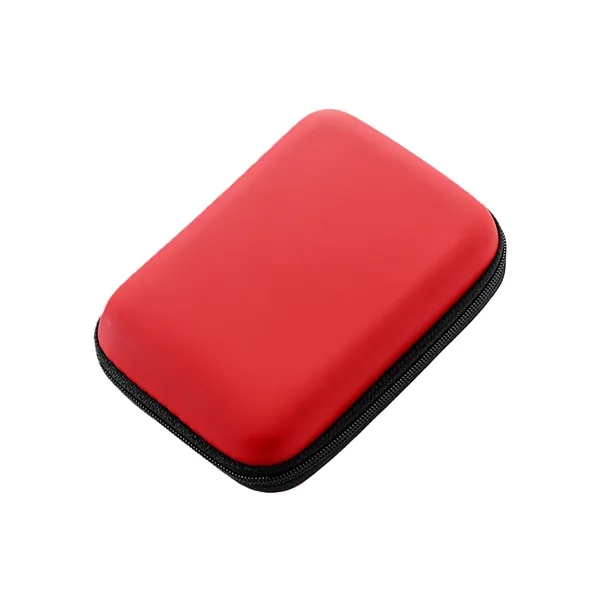 Square Earbud Cable Travel Storage Case - Square Earbud Cable Travel Storage Case - Image 9 of 9