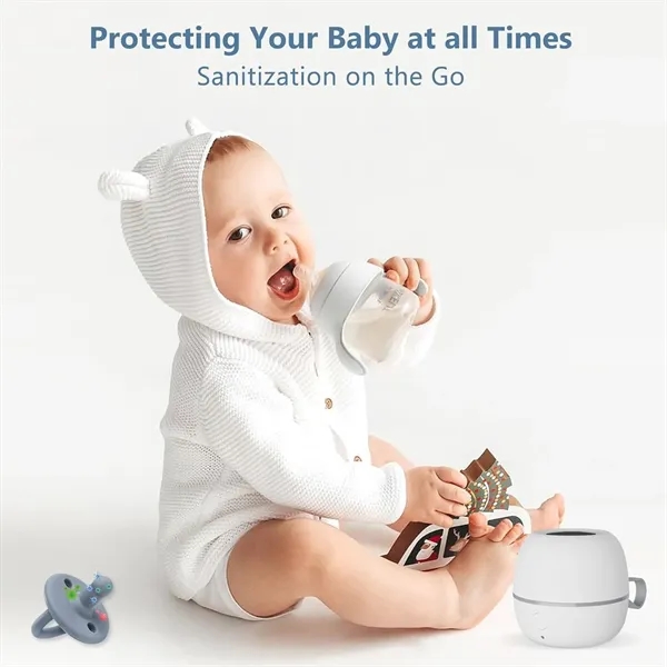 Portable Pacifier Sanitizer On The Go - Portable Pacifier Sanitizer On The Go - Image 5 of 8