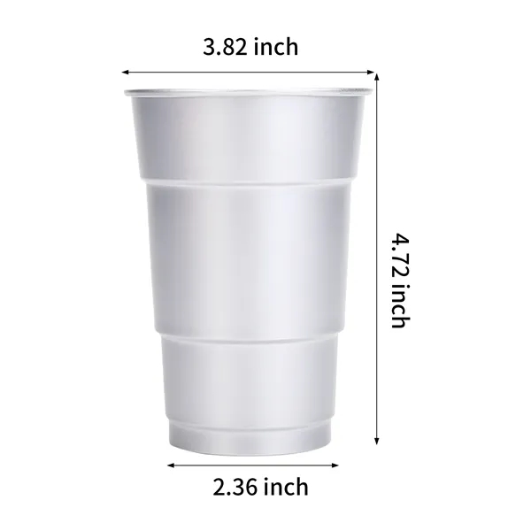 Aluminum Drinking Cup 16.9 Ounce Capacity - Aluminum Drinking Cup 16.9 Ounce Capacity - Image 2 of 2