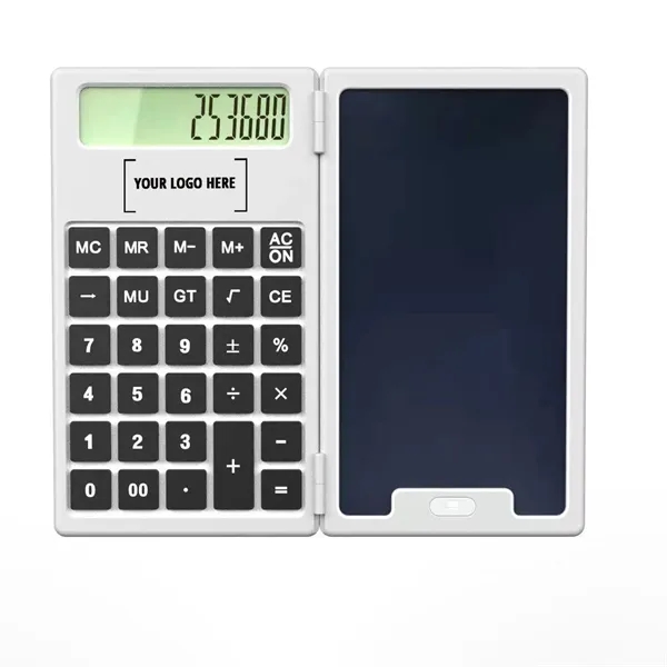 Calculator with Erasable LCD Notepad - Calculator with Erasable LCD Notepad - Image 0 of 6