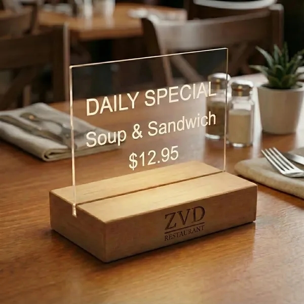 Alder Desktop Display Base 2" x 3" - Alder Desktop Display Base 2" x 3" - Image 0 of 6