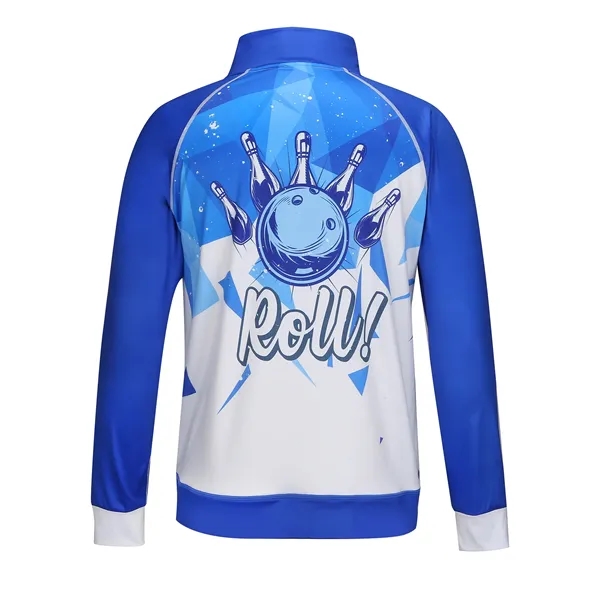 Athletic Full Zip Raglan Training Jacket (Full Color) - Athletic Full Zip Raglan Training Jacket (Full Color) - Image 1 of 6