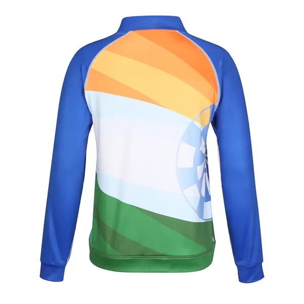 Athletic Full Zip Raglan Training Jacket (Full Color) - Athletic Full Zip Raglan Training Jacket (Full Color) - Image 5 of 6