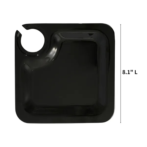 Party Snack Wine Holder Serving Tray - Party Snack Wine Holder Serving Tray - Image 2 of 3