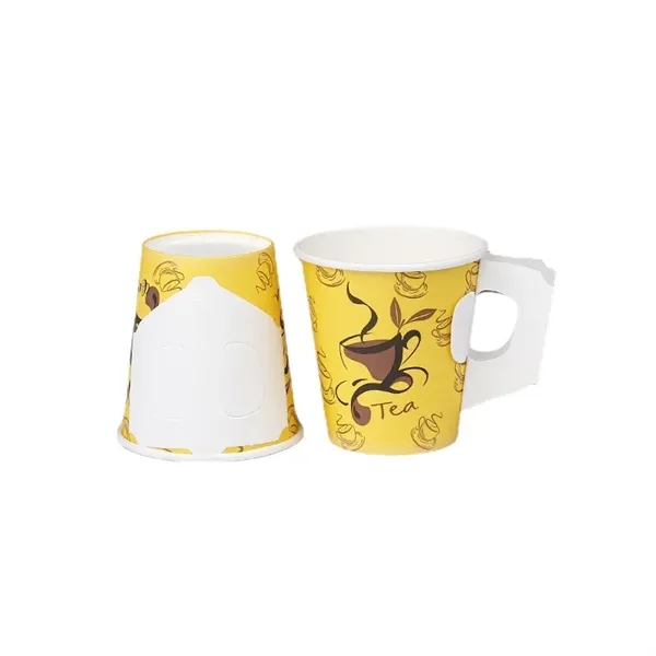 7oz/8oz/9oz Paper Cup With Handle - 7oz/8oz/9oz Paper Cup With Handle - Image 1 of 3