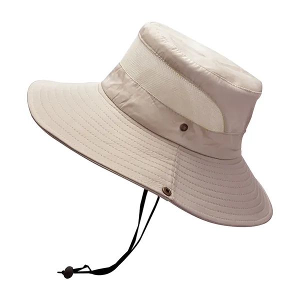 Wide Brim Uv Protection Sun Bucket Hat - Wide Brim Uv Protection Sun Bucket Hat - Image 4 of 21