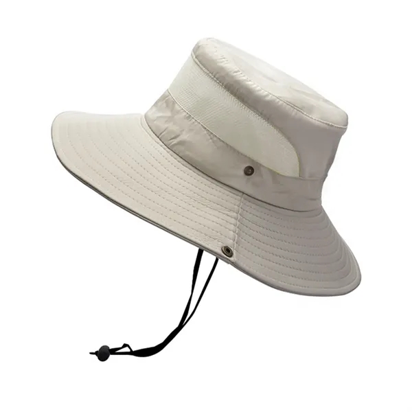 Wide Brim Uv Protection Sun Bucket Hat - Wide Brim Uv Protection Sun Bucket Hat - Image 8 of 21