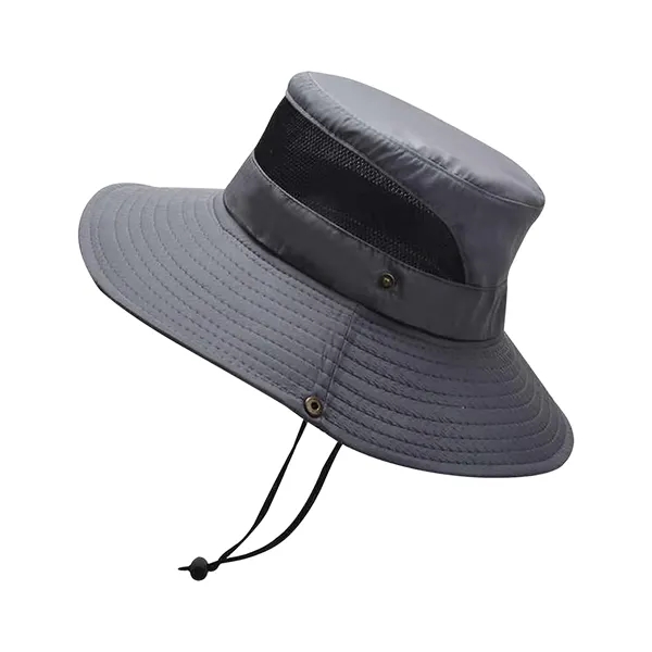 Wide Brim Uv Protection Sun Bucket Hat - Wide Brim Uv Protection Sun Bucket Hat - Image 10 of 21