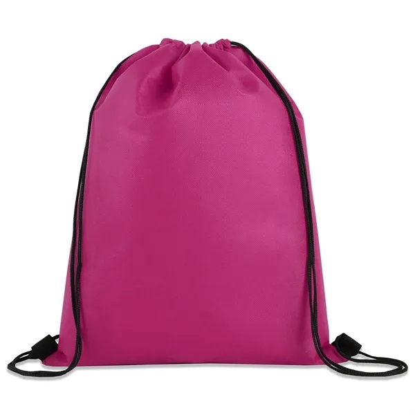 Non-Woven Drawstring Cinch Backpack - Non-Woven Drawstring Cinch Backpack - Image 8 of 19