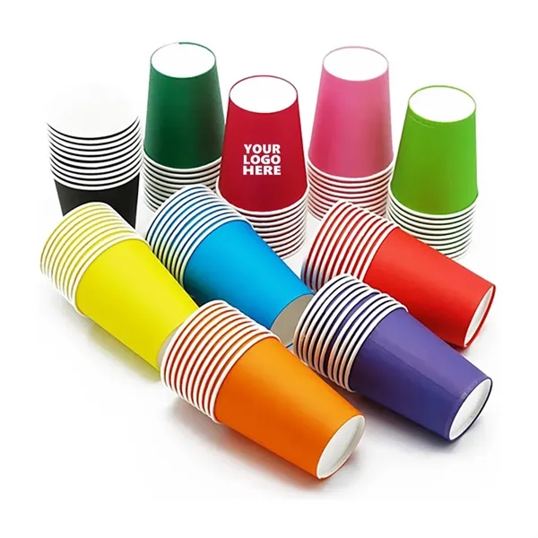 MOQ 1000PCS 9oz Custom Disposable Coffee Cup - MOQ 1000PCS 9oz Custom Disposable Coffee Cup - Image 0 of 2
