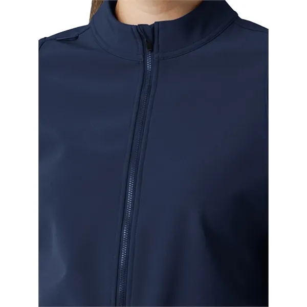 Wink- Layers - Women's Four-Pocket Soft Shell Scrub Jacket - Wink- Layers - Women's Four-Pocket Soft Shell Scrub Jacket - Image 3 of 6
