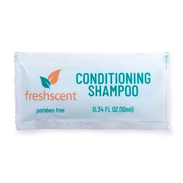 Freshscent Conditioning Shampoo Packets - 0.34 oz - Freshscent Conditioning Shampoo Packets - 0.34 oz - Image 0 of 0