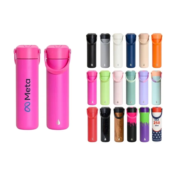 Elemental® Core Series 24oz Stainless Steel Water Bottle - Elemental® Core Series 24oz Stainless Steel Water Bottle - Image 0 of 35