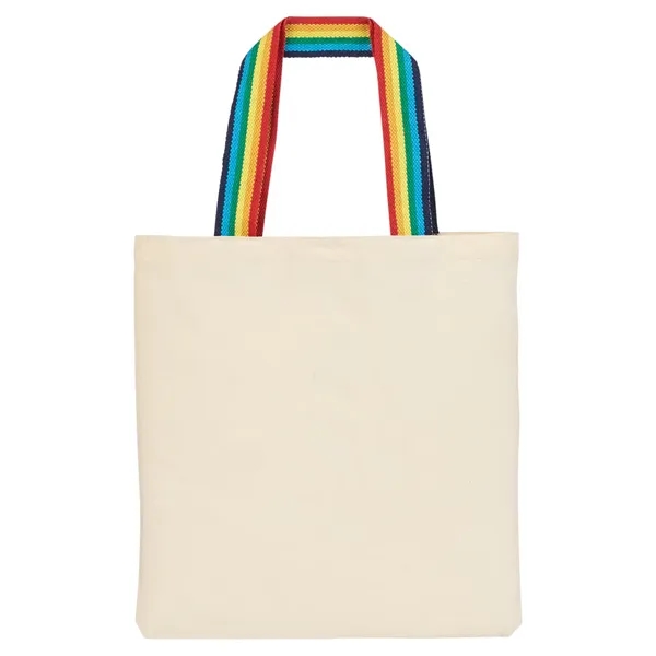 Rainbow Pride Recycled Cotton Tote Bag - Rainbow Pride Recycled Cotton Tote Bag - Image 1 of 5