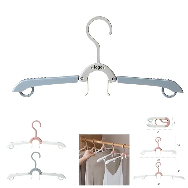 Foldable Non-Slip Travel Clothes Hangers - Foldable Non-Slip Travel Clothes Hangers - Image 0 of 1