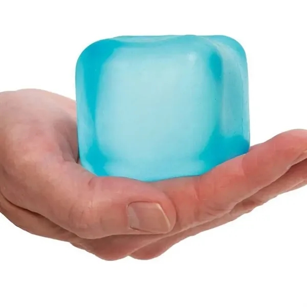 Ice Cube Stress Ball Squishy Anxiety Relief Fidget Toy - Ice Cube Stress Ball Squishy Anxiety Relief Fidget Toy - Image 1 of 5