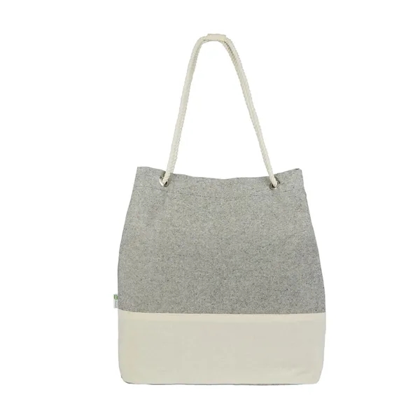 Renew I 10 oz. Recycled Cotton Tote Bag - Renew I 10 oz. Recycled Cotton Tote Bag - Image 10 of 26