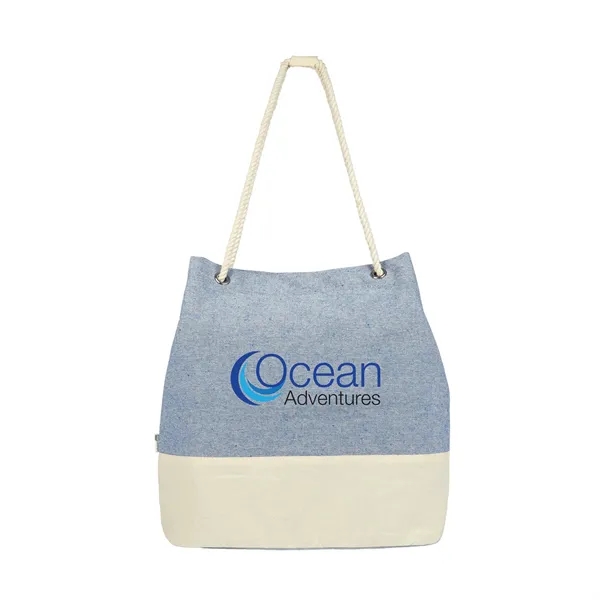 Renew I 10 oz. Recycled Cotton Tote Bag - Renew I 10 oz. Recycled Cotton Tote Bag - Image 21 of 26