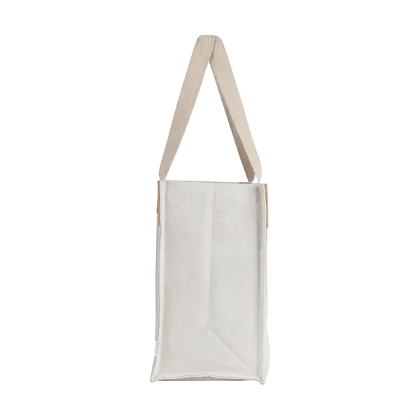 Sophia Canvas Tote With Jute Trim - Sophia Canvas Tote With Jute Trim - Image 12 of 17