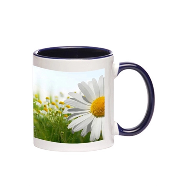 11 oz. Bright Two-Tone Sublimation Custom Mug - 11 oz. Bright Two-Tone Sublimation Custom Mug - Image 1 of 5